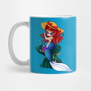 chibi mermaid Mug